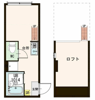 【間取り】 | ソレイユ新宿 | 間取りです。