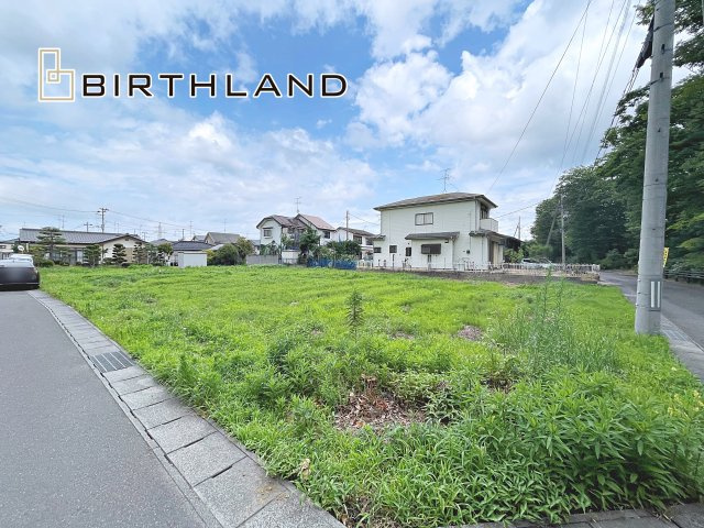 【建築条件なし売地】　郡山市大槻町22期　柴宮小・第一中の外観