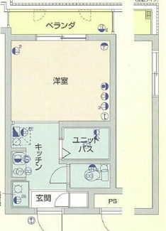 【間取り】 | グランヴァン四谷三丁目 | 間取りです。