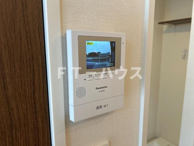 エクレラージュのセキュリティ|カメラ付インターホン