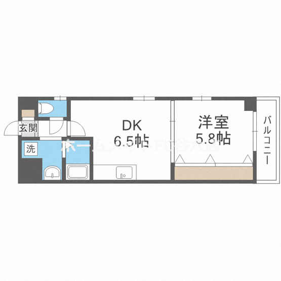 【間取り】 | ビエラ江戸堀