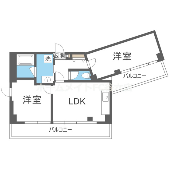 【間取り】 | リブウッド大阪城