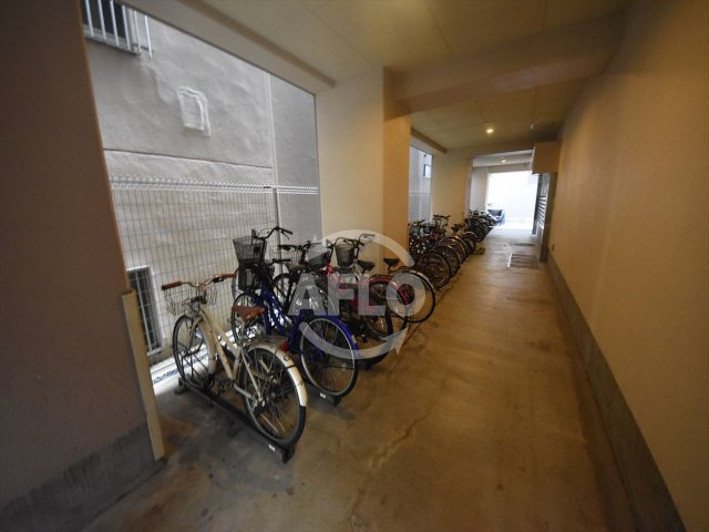 レジディア谷町のその他共用部分|レジディア谷町　駐輪場