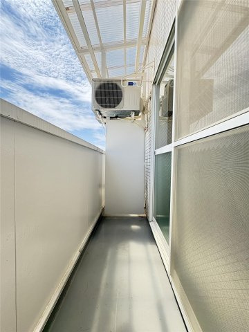 アストリー京町台のバルコニー