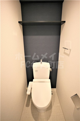 【トイレ】 | S-RESIDENCE阿波座WEST | 温水洗浄便座付トイレです
