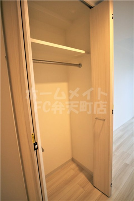 【収納】 | S-RESIDENCE阿波座WEST | こまごまとしたものを収納できそうですね