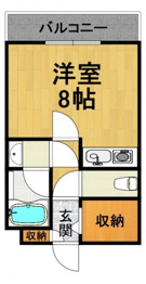 カーサ浅尾の間取り