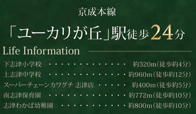 グラファーレ佐倉市中志津４丁目５７期の周辺