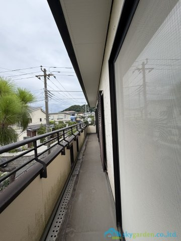 大磯町石神台1丁目　中古戸建のバルコニー