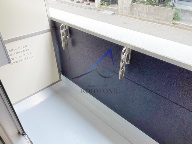 Ａｐｐｌｅ　Ｈｏｕｓｅのバルコニー|バルコニーです。