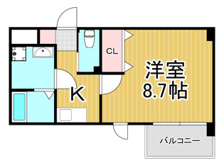 シエテ南塚口の間取り