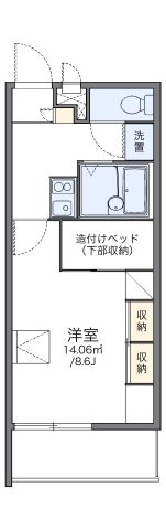 【間取り】 | レオパレスアベニュー新涯