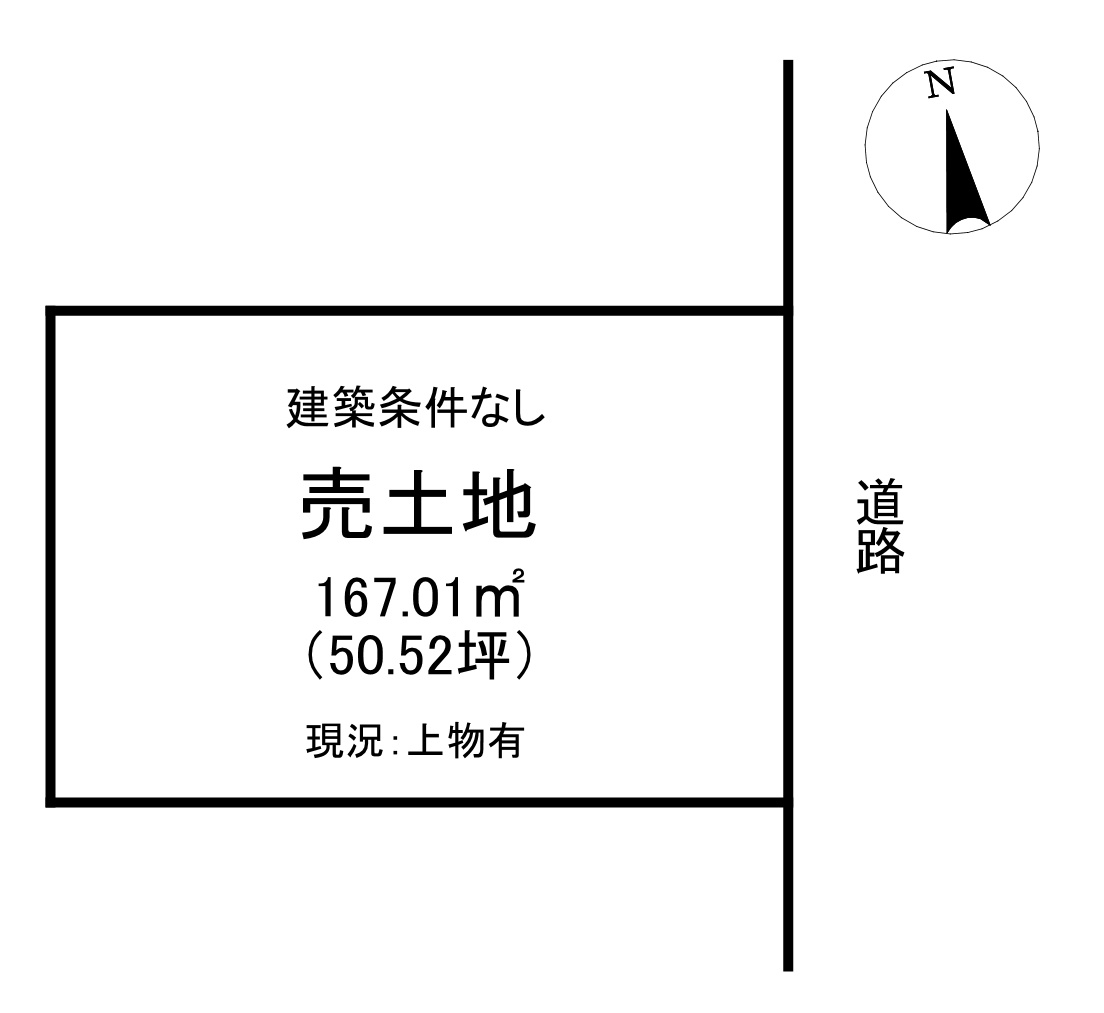 栃木市沼和田町8-6の土地図
