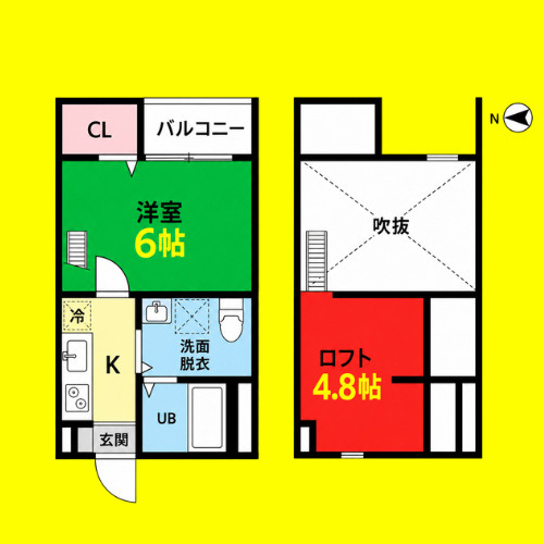Y's　Square　中村公園(ワイズスクエア　名古屋市賃貸　仲介手数料無料の間取り