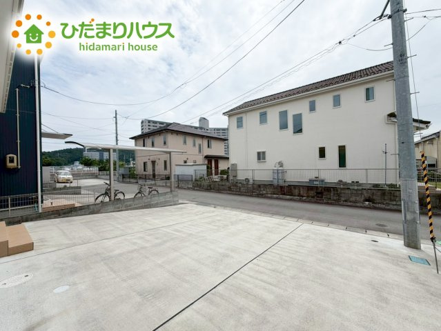 いわき市内郷高坂町大町　新築未入居の駐車場|時間がない時もらくらくと車の出し入れができる並列駐車場を完備！！