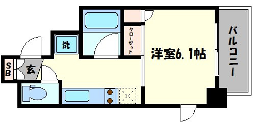 ル・パルトネール天王寺真田山の間取り|ル・パルトネール天王寺真田山　間取り