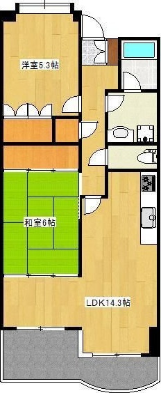ＵＣレジデンス小沢町の間取り