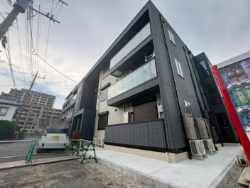 川崎市多摩区宿河原３丁目のアパートの外観