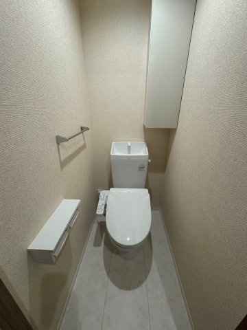 川崎市多摩区宿河原３丁目のアパートのトイレ