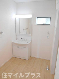【独立洗面台】 | 郡山市菜根3丁目新築一戸建て7棟 | 独立洗面台です