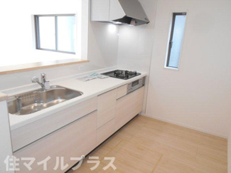 【キッチン】 | 郡山市菜根3丁目新築一戸建て7棟 | 使いやすいキッチンです