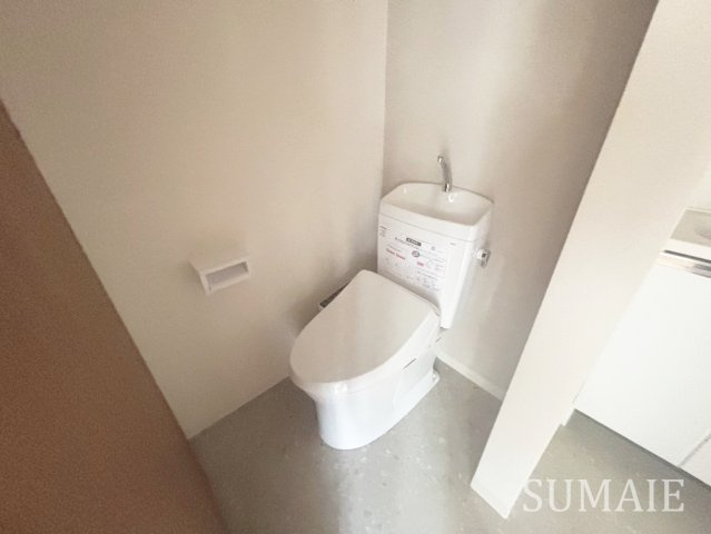 オレンジハウスⅠのトイレ|温水洗浄便座付きトイレです☆ミ