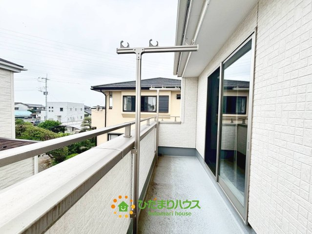 古河市諸川　中古一戸建てのバルコニー
