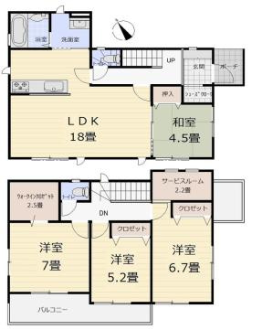 古河市諸川　中古一戸建ての間取り|令和4年5月築の4SLDK！設計・建設住宅性能評価有のお住まいです♪