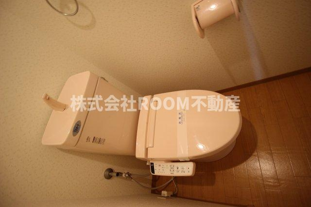 ドゥ・アンジュのトイレ|ゆったりとした空間のトイレです