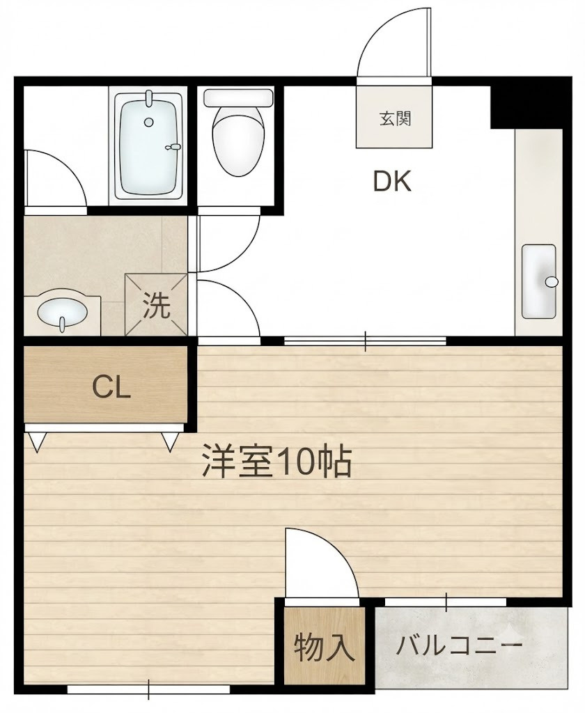 ピジョン花園の間取り