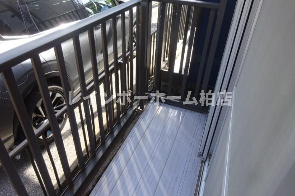 担当エリアのルームアドバイザーが直接対応いたしますのバルコニー|広々としたバルコニーです