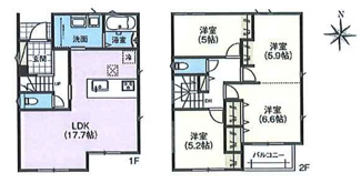  | 【名古屋市北区東味鋺3丁目730新築戸建3号棟】仲介手数料無料！味鋺小学校・北中学校