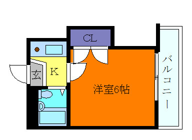 住吉第2マンションの間取り