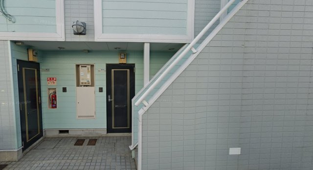 住吉第2マンションのエントランス