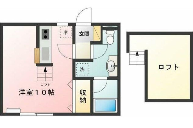 セピアコリーヌ多磨の間取り