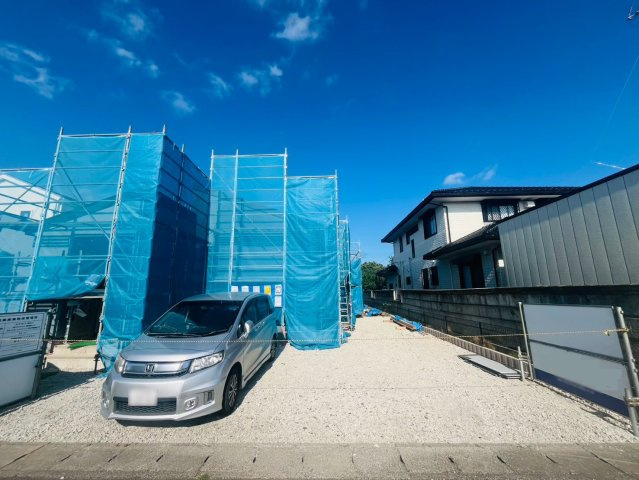 【Livele Garden】　結城郡八千代町菅谷　第２　全4邸の外観|〇１号棟〇
全居室6帖以上！ウォークインクローゼット付き、収納豊富な平屋プランです♪
2026年8月撮影