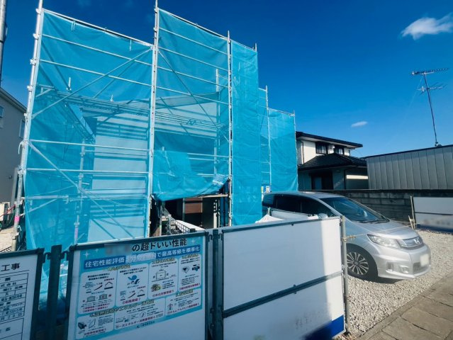 【Livele Garden】　結城郡八千代町菅谷　第２　全4邸の前面道路含む現地写真|各棟収納充実の間取りです♪
2026年8月撮影