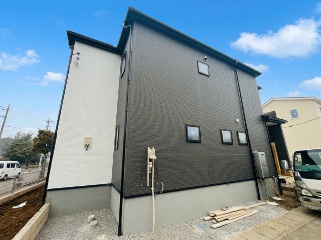 【Livele Garden】　結城郡八千代町菅谷　第２　全4邸の外観|まずは『資料請求』から♪ぜひ、お気軽にお問い合わせください（＾＾）
2026年8月撮影