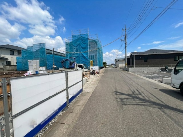 【Livele Garden】　結城郡八千代町菅谷　第２　全4邸の前面道路含む現地写真|〇前面道路〇
北側約6m
2026年6月撮影