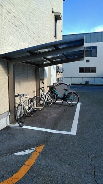熊本市東区上南部２丁目のアパートの駐車場