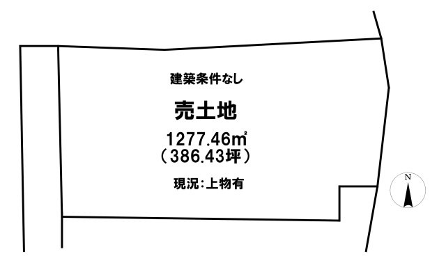 上三川町大字多功1954-1、1956の土地図