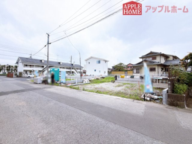 [新築住宅] 行田市藤原町 第2 全2棟の前面道路含む現地写真