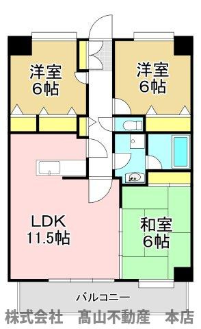 グレースコートの間取り