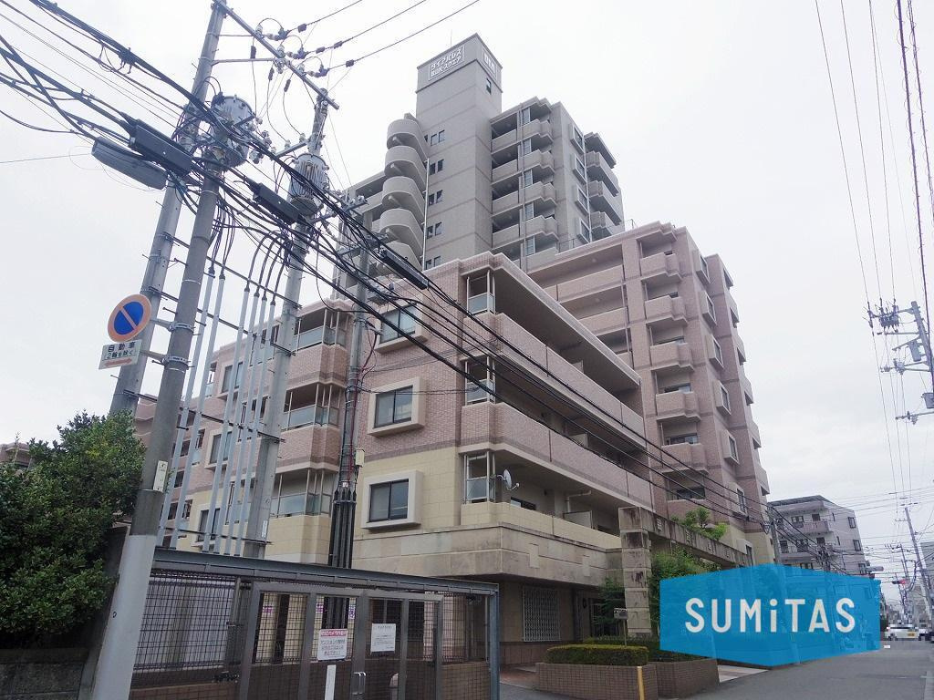 松山市萱町6丁目にあります、平成14年築13階建てのマンションです♪