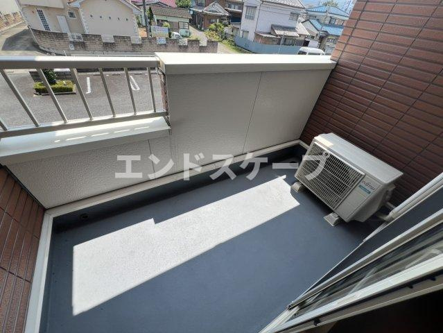 メリディオⅠのバルコニー|高崎、前橋のお部屋探しはエンドスケープまで！お客様の理想お聞かせ下さい♪