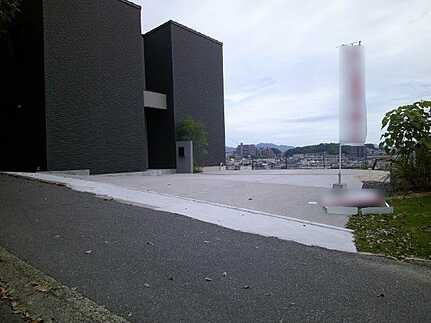 安芸郡府中町宮の町３丁目の前面道路含む現地写真