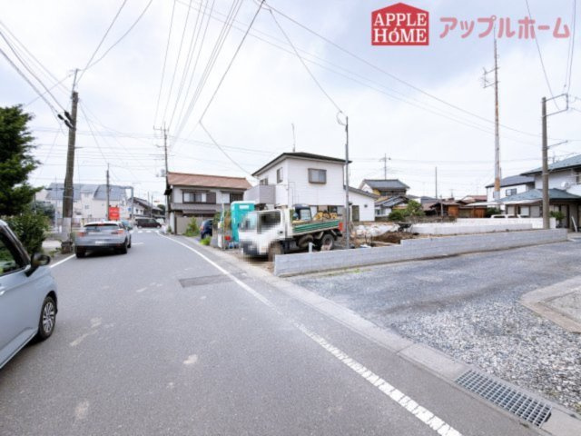 [新築住宅] 行田市桜町 第5 全1棟の前面道路含む現地写真