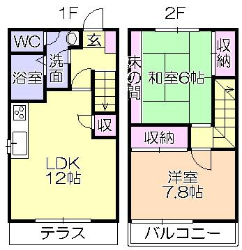 CRSカーサの間取り