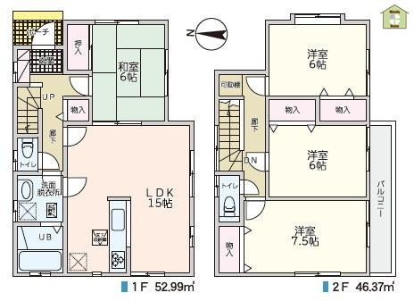 越谷市袋山　中古一戸建て