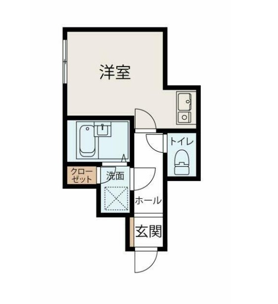 コンフォール駒込の間取り